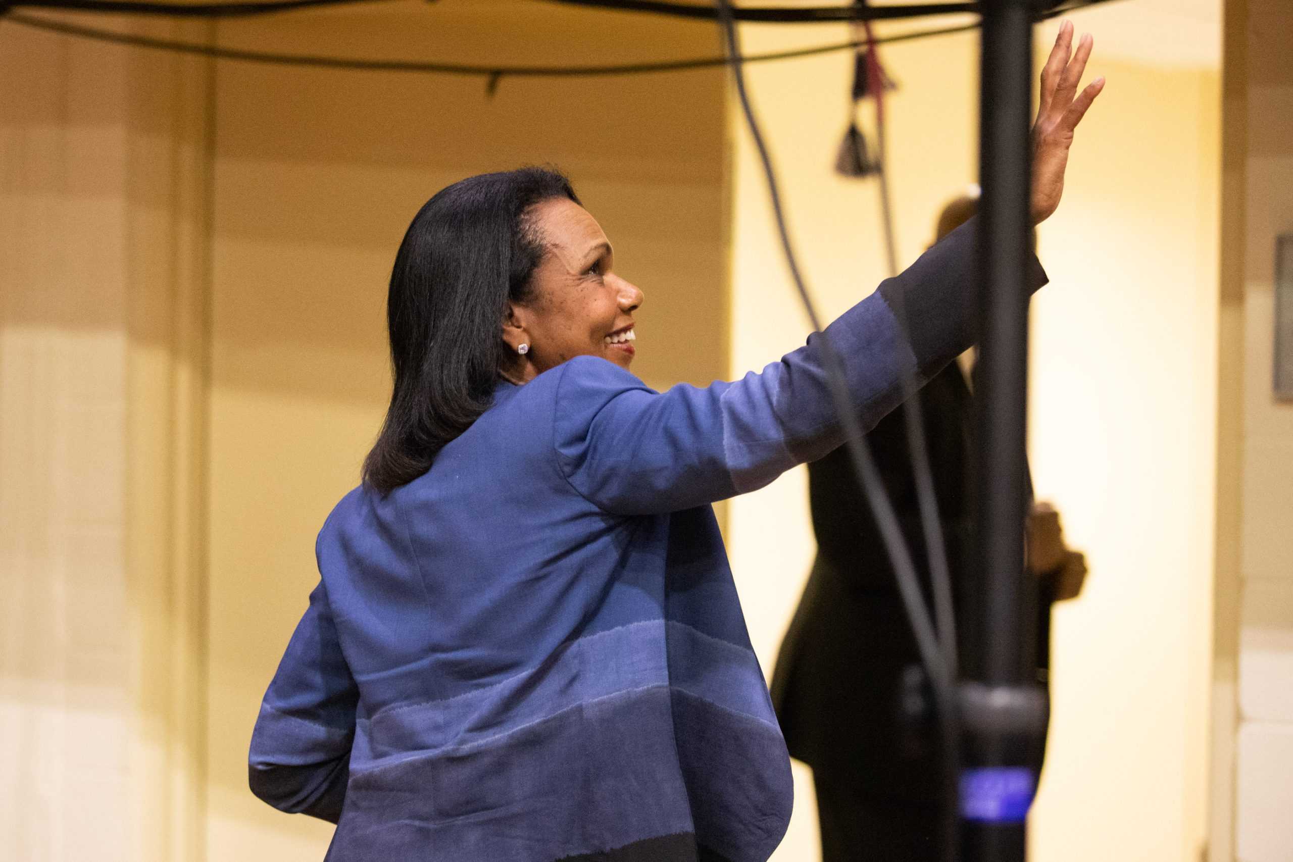 Condoleezza Rice visits campus on 9/11 – The Hawk News